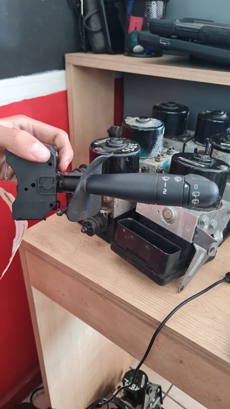 Commodo d'essuie glaces